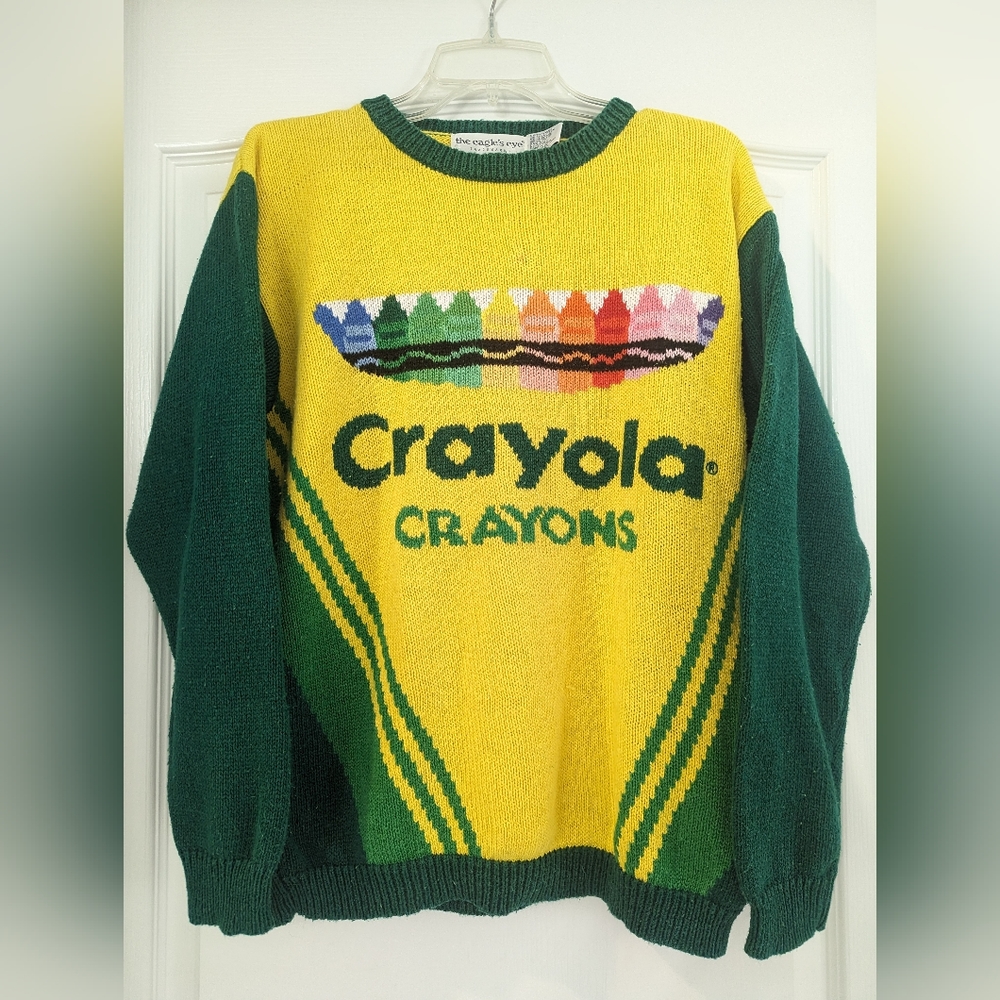 Eagle's Eye Crayola Crayon Box Sweater